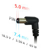 Akyga AK-ND-03 sülearvuti toiteadapter 18,5 V / 3,5 A, 65 W, 7,4 x 5,0 mm + tihvt, 1,2 m, HP sülearvutitele