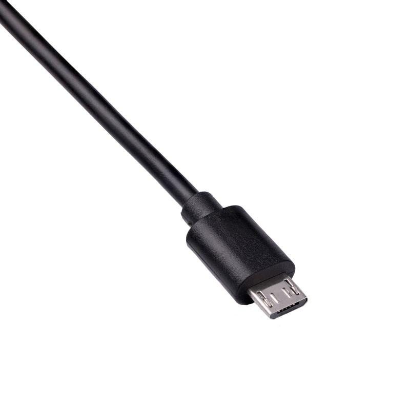 Akyga AK-USB-01 USB 2.0 kaabel USB-A (M) - Micro USB-B (M), 1,8 m, must