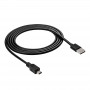 Akyga AK-USB-03 USB 2.0 kaabel USB-A (M) - Mini USB-B 5-pin (M), 1,8 m, must