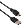 Akyga AK-USB-03 USB 2.0 kaabel USB-A (M) - Mini USB-B 5-pin (M), 1,8 m, must