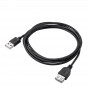 Akyga AK-USB-07 USB 2.0 pikenduskaabel USB-A pistik – pesa, 1,8 m, must