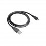 Akyga AK-USB-21 USB 2.0 kaabel USB-A (M) - Micro USB-B (M), 1 m, must