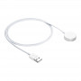 Akyga AK-SW-44 laadimiskaabel Apple Watch Ultra 2 / Series 9/8/7/6/5/4/3/2/1 jaoks, alumiiniumsulam, USB, 1 m, valge