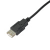 Akyga AK-USB-19 USB 2.0 pikenduskaabel USB-A (M) - USB-A (F), 3 m, must