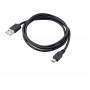 Akyga AK-USB-22 USB 2.0 kaabel USB-A (M) - Mini USB-B 5-pin (M), 1 m, must