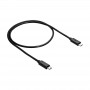 Akyga AK-USB-17 USB 2.0 kaabel Micro USB-B (M) - Micro USB-B (M), 0,6 m, must