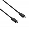 Akyga AK-USB-17 USB 2.0 kaabel Micro USB-B (M) - Micro USB-B (M), 0,6 m, must