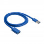 Akyga AK-USB-28 USB 3.0 pikenduskaabel USB-A (M) - USB-A (F), 1 m, must