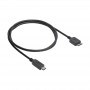 Akyga AK-USB-44 Micro-USB B (M) - USB-C (M) kaabel, USB 3.1, 1 m