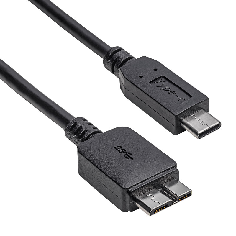 Akyga AK-USB-44 Micro-USB B (M) - USB-C (M) kaabel, USB 3.1, 1 m