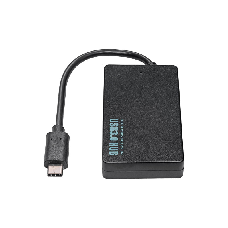 Akyga AK-AD-52 aktiivne USB-C jaotur, USB-C (M) - 4x USB-A (F), USB 3.1, 20 cm