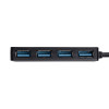 Akyga AK-AD-52 aktiivne USB-C jaotur, USB-C (M) - 4x USB-A (F), USB 3.1, 20 cm