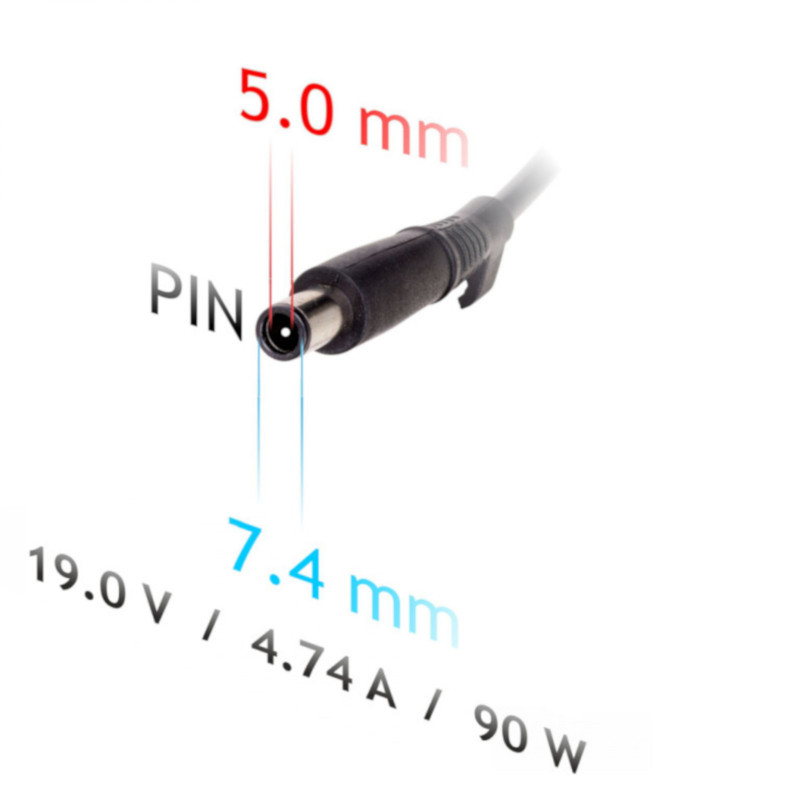 Akyga AK-ND-32 sülearvuti autolaadija 19 V / 4,74 A, 90 W, 7,4 x 5,0 mm + tihvt, HP sülearvutitele