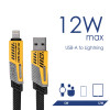 Akyga AK-USB-57 4-in-1 punutud kaabel USB-A/USB-C – USB-C/Lightning, USB 2.0, 65 W, 1 m, hall