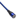 Akyga AK-USB-42 USB-A - USB-C magnetkaabel, USB 2.0, 1 m