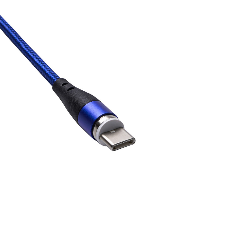 Akyga AK-USB-42 USB-A - USB-C magnetkaabel, USB 2.0, 1 m