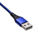 Akyga AK-USB-42 USB-A - USB-C magnetkaabel, USB 2.0, 1 m