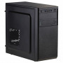 Akyga AK17BK Micro ATX tornkorpus, 2x USB 3.0, ilma toiteplokita, must