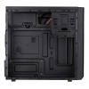 Akyga AK17BK Micro ATX tornkorpus, 2x USB 3.0, ilma toiteplokita, must