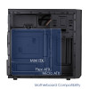 Akyga AK17BK Micro ATX tornkorpus, 2x USB 3.0, ilma toiteplokita, must