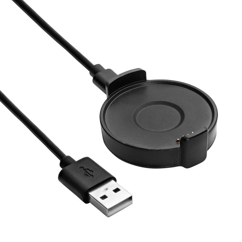 Akyga AK-SW-59 laadija Ticwatch PRO jaoks, USB-A / Micro USB-B kaabliga, 1 m