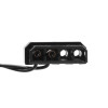 Akyga AW-12E-BG 120 mm korpuseventilaator, 33 rohelist LED-i, Molex, must