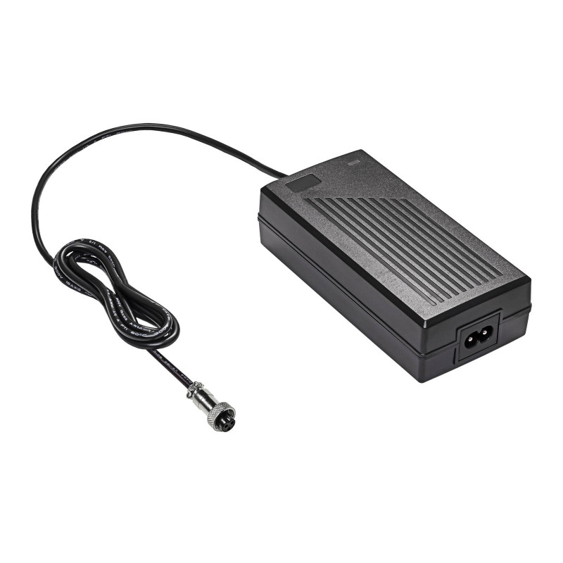 Akyga AK-EV-02 elektrijalgrataste ja -tõukerataste laadija 24 V akudele, 29,4 V / 2 A, 60 W, GX12 9 mm pesa, 1 m