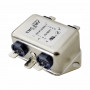 Akyga EN2030-3-F ühefaasiline EMI-filter 3 A, 120–250 V AC, 50/60 Hz, 6,3 mm liitmikud