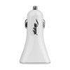 Autolaadija 12/24V Akyga AK-CH-08 18W 2x USB-A Quick Charge 3.0 5-12V / 1.5-3A valge