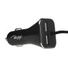 Autolaadija 12/24V Akyga AK-CH-10 45W 4x USB-A 5V / 9A modulaarne must