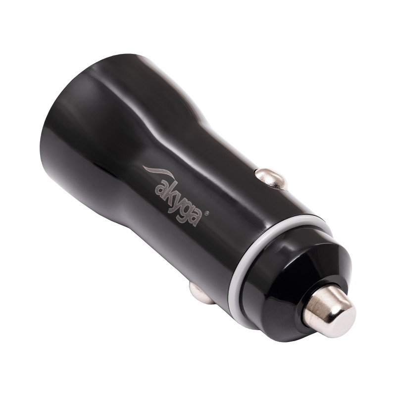 Autolaadija 12/24V Akyga AK-CH-16 36W USB-A + USB-C PD Quick Charge 3.0 5-12V / 1.5-3A must