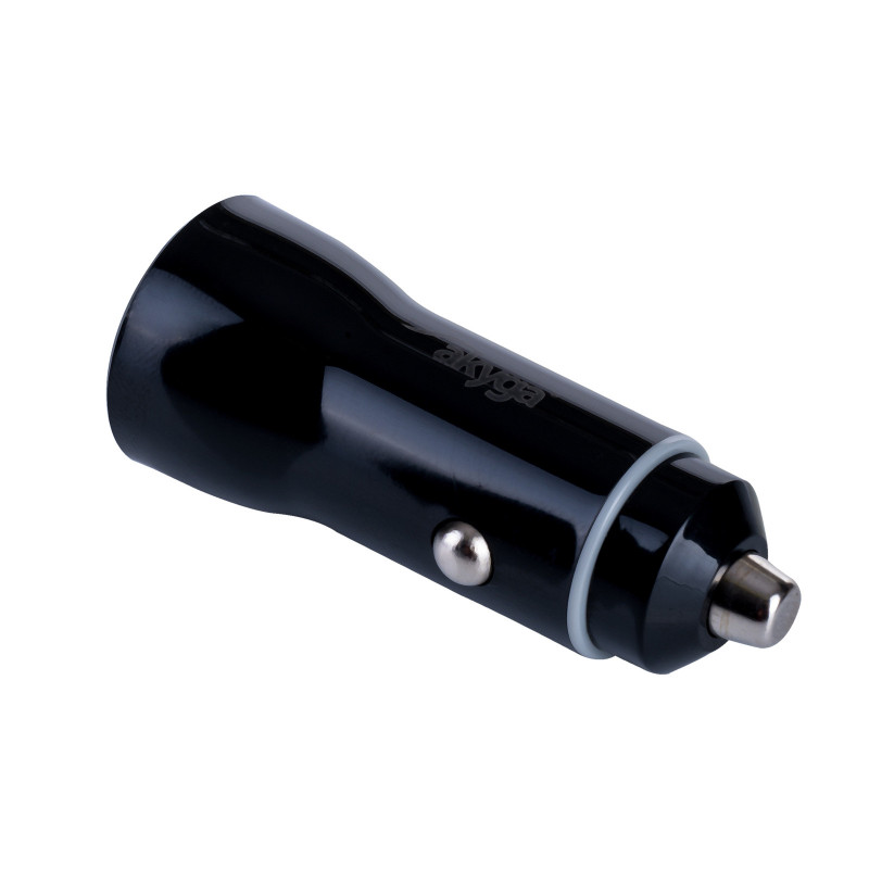 Autolaadija 12/24V Akyga AK-CH-16 36W USB-A + USB-C PD Quick Charge 3.0 5-12V / 1.5-3A must
