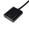 Akyga AK-AD-11 muunduradapter kaabliga DisplayPort pistik – HDMI pesa, 15 cm, must