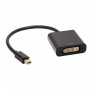 Akyga AK-AD-37 Mini DisplayPort (M) - DVI 24+5 (F) adapterkaabel, 15 cm