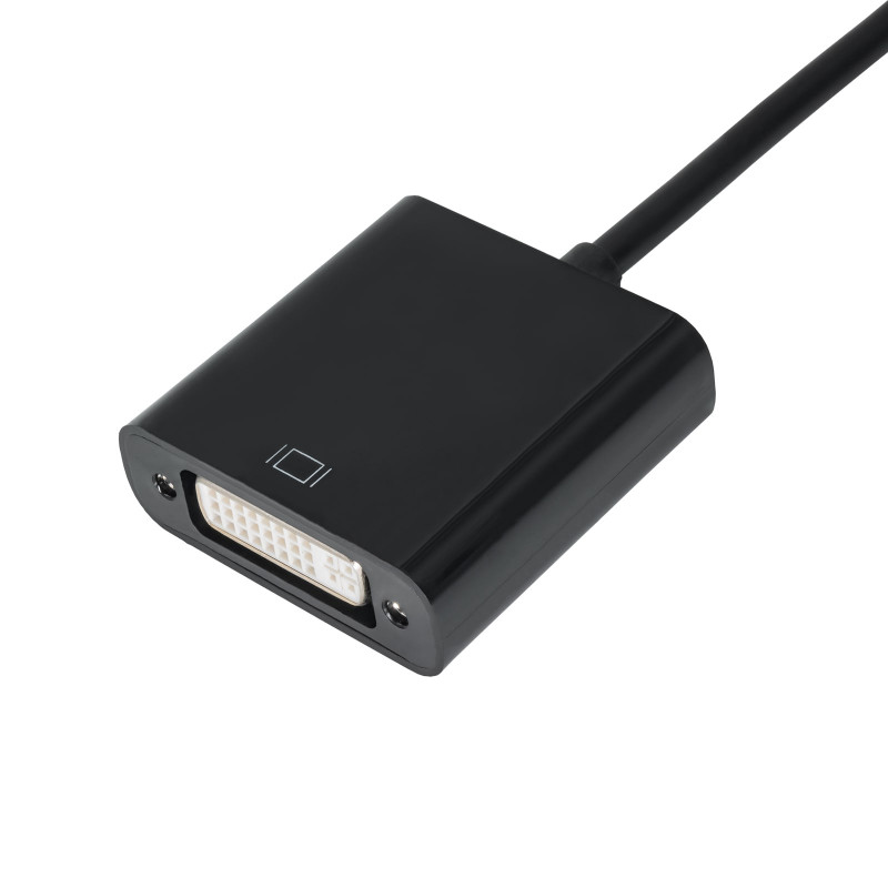 Akyga AK-AD-37 Mini DisplayPort (M) - DVI 24+5 (F) adapterkaabel, 15 cm