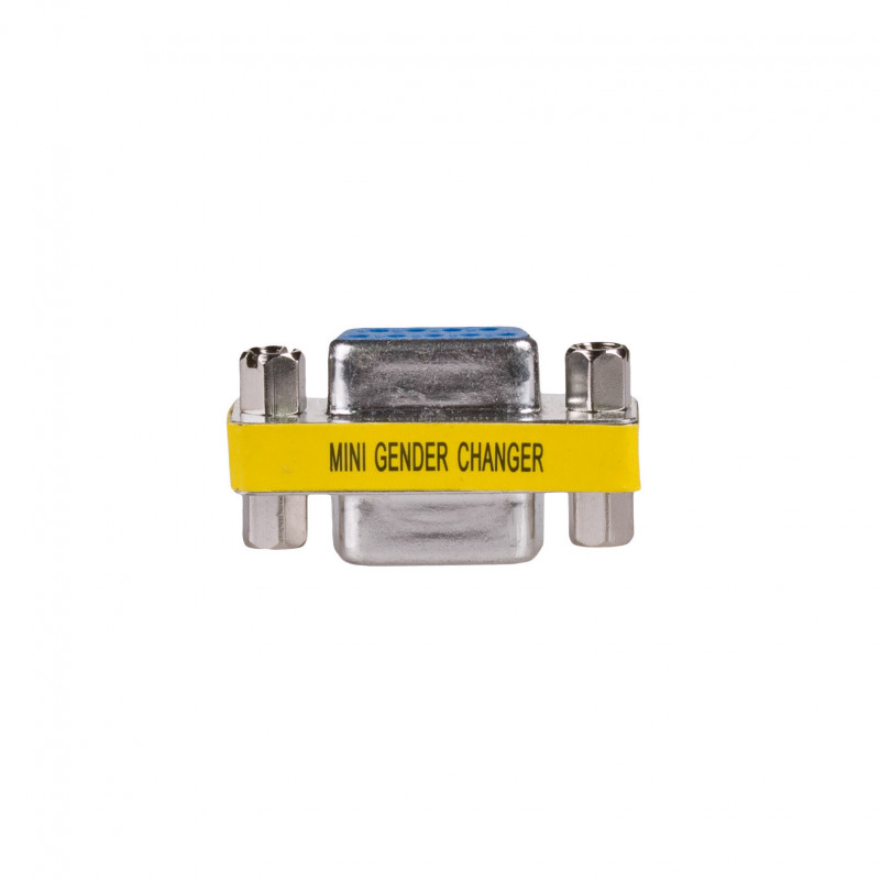 Akyga AK-AD-16 D-Sub 9-pin (F) – D-Sub 9-pin (F) RS-232 soovahetaja, hõbedane