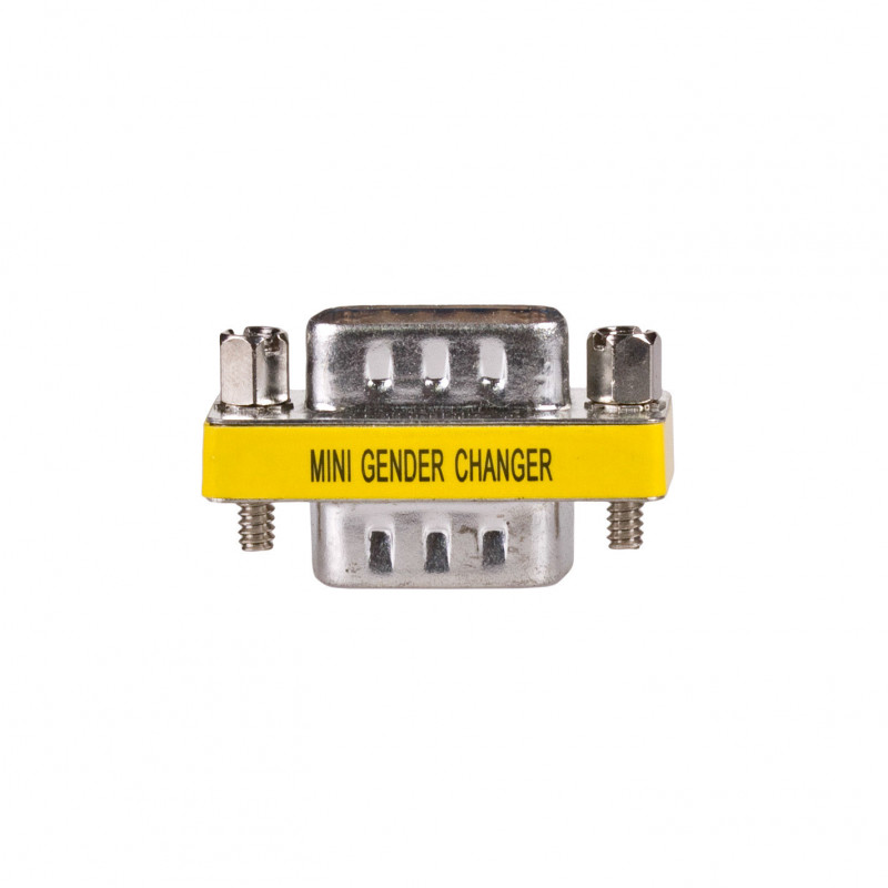 Akyga AK-AD-17 D-Sub 9-pin (M) – D-Sub 9-pin (M) RS-232 soovahetaja, hõbedane