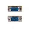 Akyga AK-AD-17 D-Sub 9-pin (M) – D-Sub 9-pin (M) RS-232 soovahetaja, hõbedane
