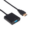 Akyga AK-AD-42 adapter kaabliga HDMI (pistik) – VGA (pesa), Full HD, 15 cm
