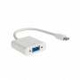 Akyga AK-AD-39 Mini DisplayPort (M) - VGA (F) adapterkaabel, 15 cm, valge