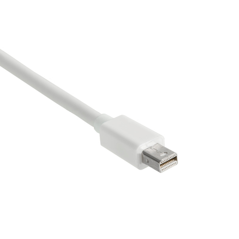 Akyga AK-AD-39 Mini DisplayPort (M) - VGA (F) adapterkaabel, 15 cm, valge