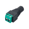 Akyga AK-SC-17 DC 5,5 x 2,1 mm (pesa) liitmik kruviklemmidega UTP-kaablile, CCTV
