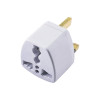 Akyga AK-AD-59 reisiadapter US / AU / EU – UK, 250 V, 10 A, valge