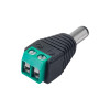 Akyga AK-SC-16 DC 5,5 x 2,1 mm (pistik) liitmik kruviklemmidega UTP-kaablile, CCTV