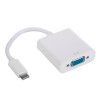 Akyga AK-AD-55 adapter kaabliga USB-C (pistik) – VGA (pesa), Full HD, 15 cm