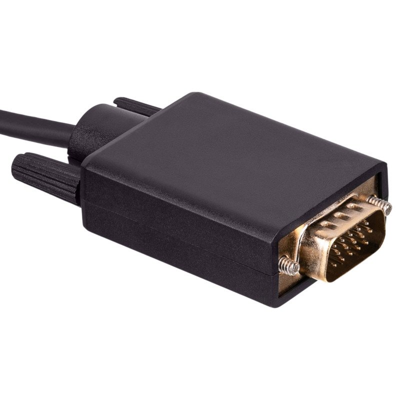 Akyga AK-AV-17 USB-C - VGA kaabel, 1,5 m