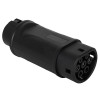 Akyga AK-SC-E09 elektriauto laadimisadapter Type 1 (J1772) pesa – Type 2 (IEC 62196-2) pistik, 1-faasiline, 32 A, must