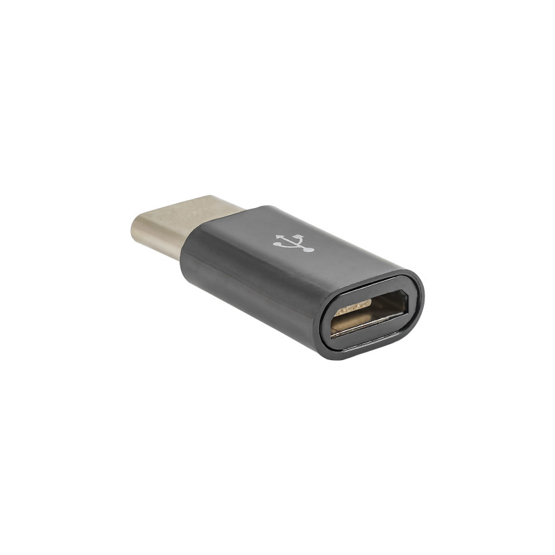 Akyga AK-AD-46 Micro USB-B (F) - USB-C (M) adapter, must