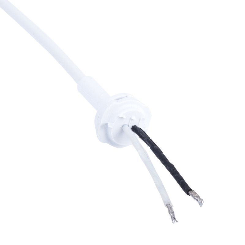 Akyga AK-SC-34 sülearvutilaadija alalisvoolu hoolduskaabel MagSafe L, 85 W, 1,2 m, Apple sülearvutitele, valge