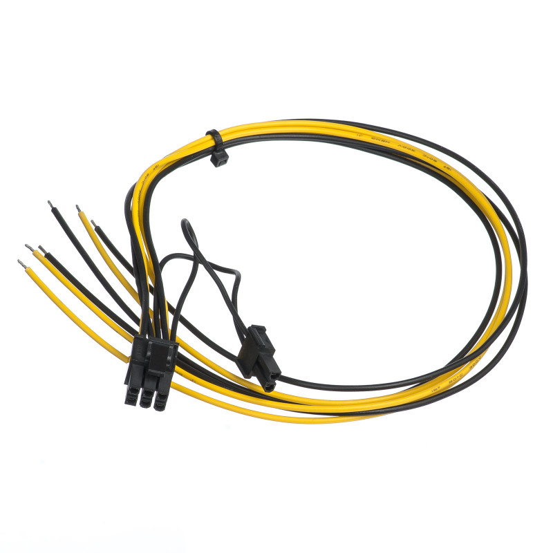 Akyga AK-SC-20 arvuti toiteploki hoolduskaabel PCIe 6+2-pin (isane), 45 cm